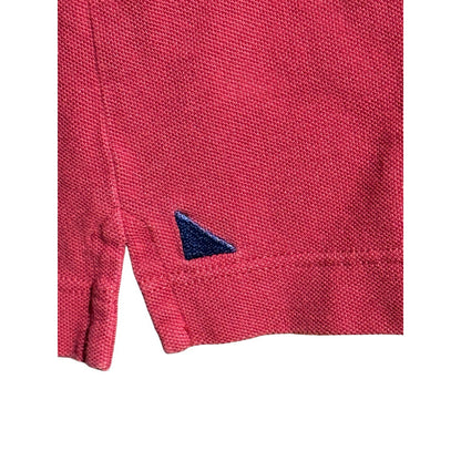 UNTUCKit XL Long Sleeve Polo Shirt Red Pima Cotton Made in Peru Men’s Casual