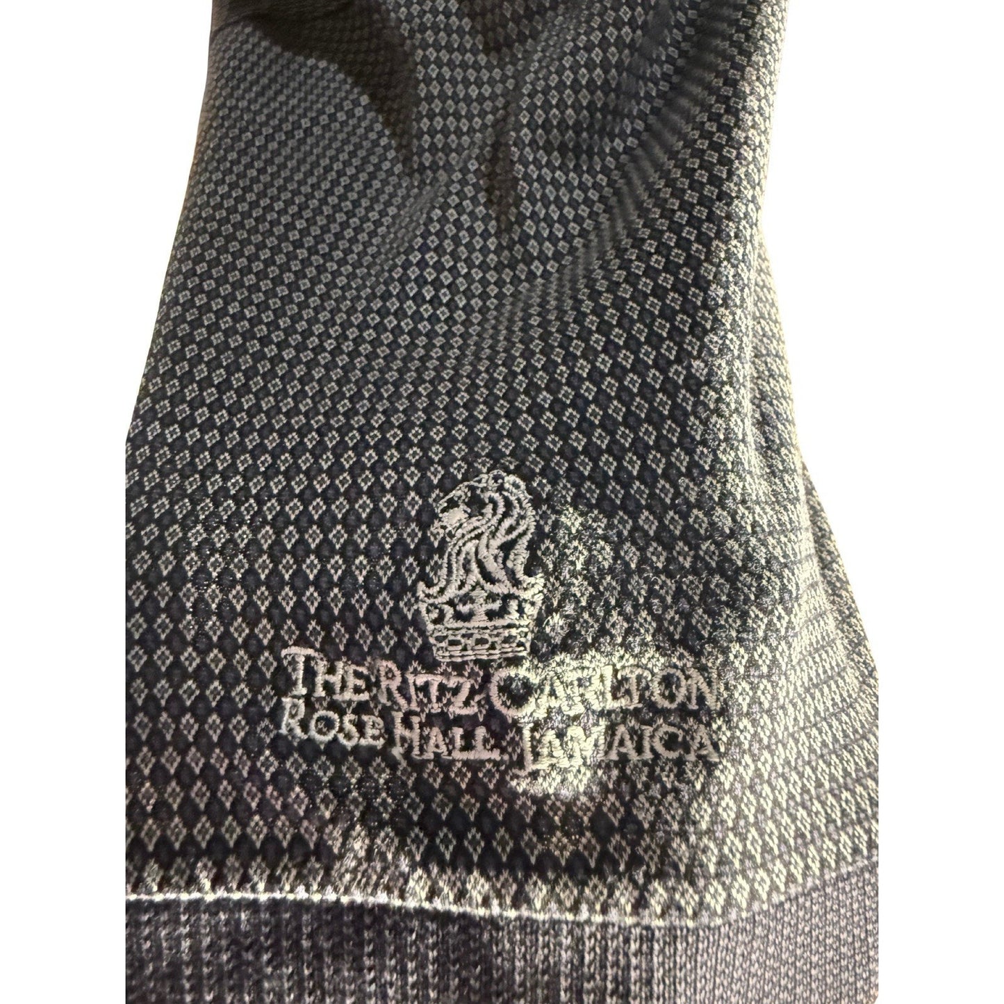 Bobby Jones Collection Polo Shirt XL Ritz Carlton Rose Hall Jamaica Gray