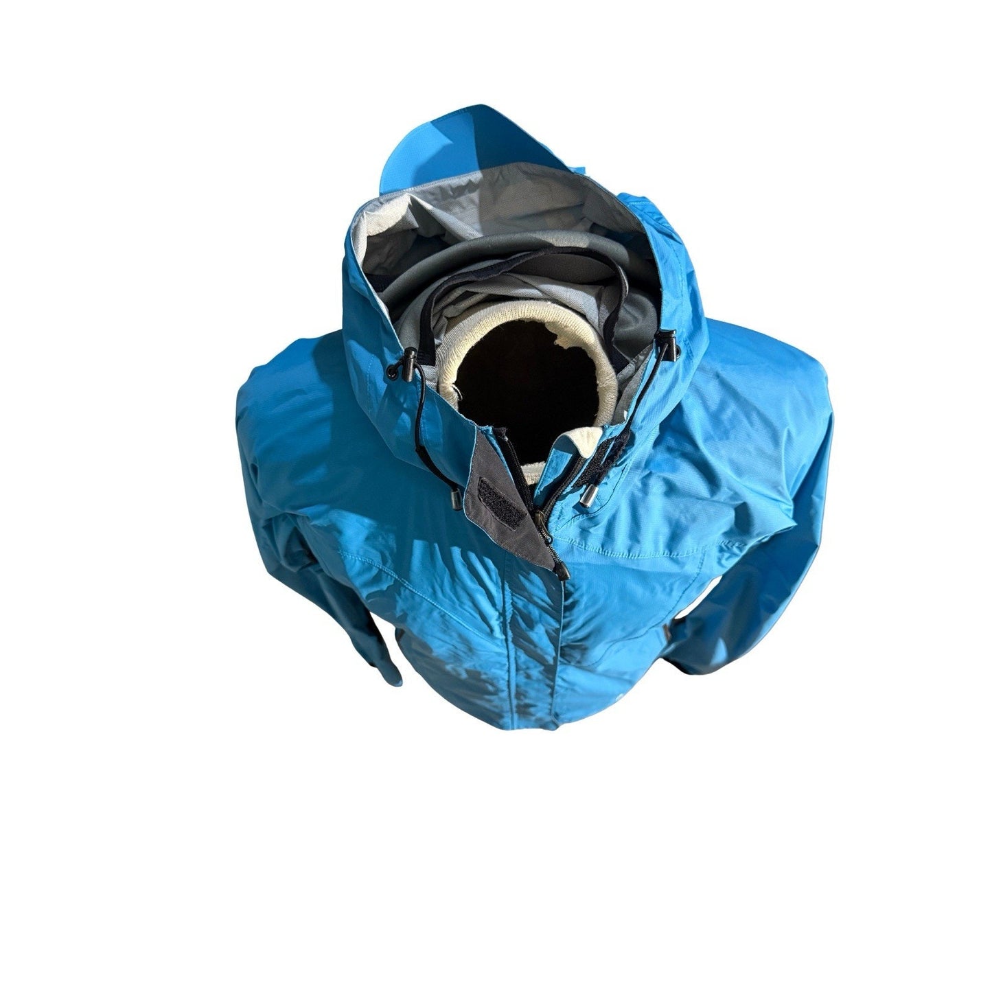 Loki S.O.L.V.E.D. N.Pac Women’s Small Blue Waterproof Packable Shell Jacket