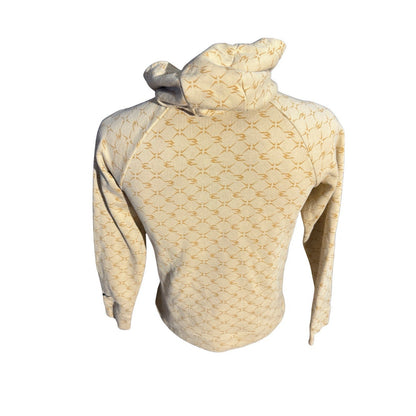 Nike Russell Wilson 3BRAND Hoodie Youth XL 13-15 Yrs Beige Graphic Sweatshirt