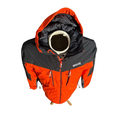Regatta Great Outdoors Orange Black Waterproof Softshell Jacket Men’s S RMP321