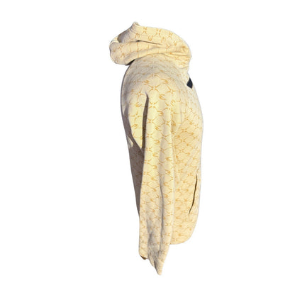 Nike Russell Wilson 3BRAND Hoodie Youth XL 13-15 Yrs Beige Graphic Sweatshirt