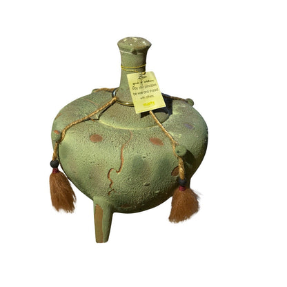 Marty Sculpture Sezer Genie of Wisdom Ceramic Lamp 2001 VT Pottery Signed RARE