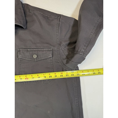 Duluth Trading Co Heavyweight Canvas Lined Work Shirt Jacket Men’s L