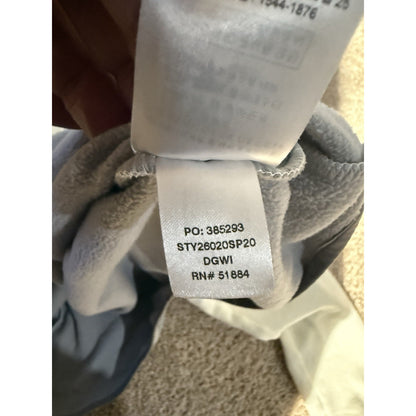 Patagonia Women’s Lightweight Synchilla Snap-T Fleece Pullover Gray White L SP20