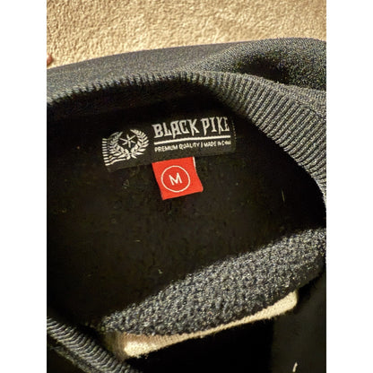 Black Pike Heart & Soul Graphic Sweatshirt Pullover Crewneck Size M