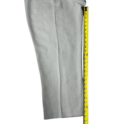 Alfred Dunner Swan Lake Pants Women’s 14P Gray Pull-On Elastic Waist New