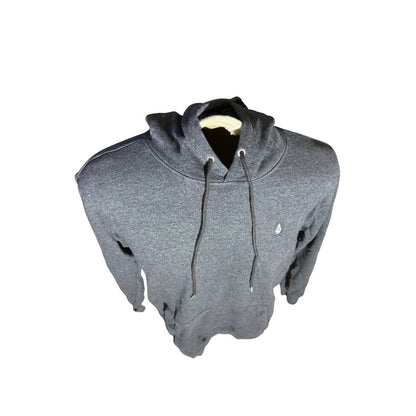Volcom Men’s Hoodie XL Heather Gray Pullover Sweatshirt Kangaroo Pocket Logo