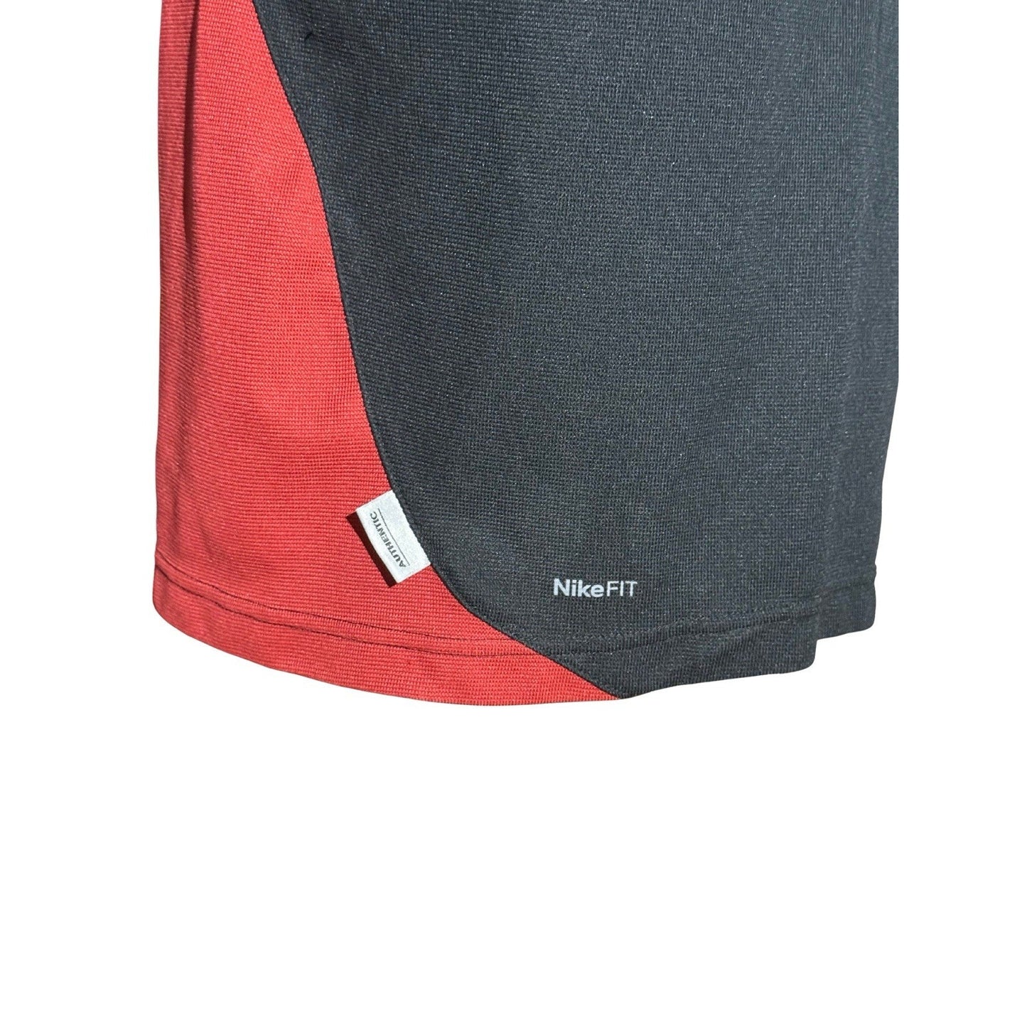 NikeFIT OU Sooners Polo Black Red White Coaches Shirt Men’s L