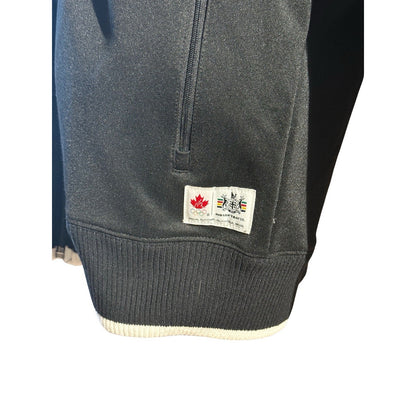 Hudson’s Bay Team Canada Olympic Jacket Men’s Small S Black Full Zip Track 12