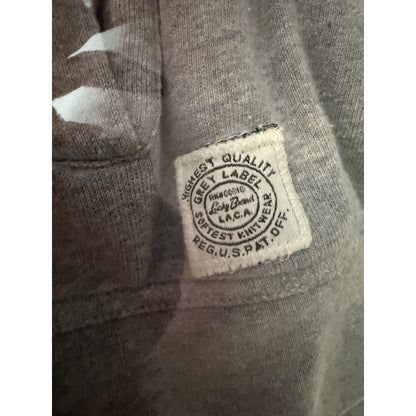 Lucky Brand Grey Label Sherpa Lined Jacket Men L Gray Full Zip Fleece Collar 275