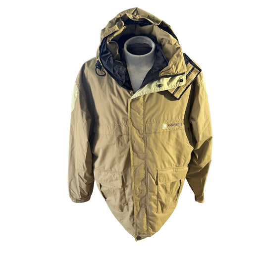 Ride Snowboards MTN Dry Jacket Men’s XL Brown Waterproof Hooded Ski Coat