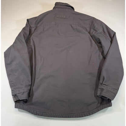Duluth Trading Co Heavyweight Canvas Lined Work Shirt Jacket Men’s L