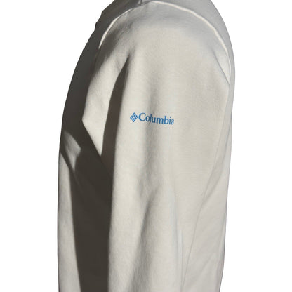 Columbia Sportswear Women’s Mountain Logo Crewneck Sweatshirt White M