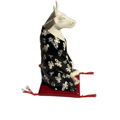 CowParade Meditating Cow Figurine #7720 2005 Westland Giftware Excellent