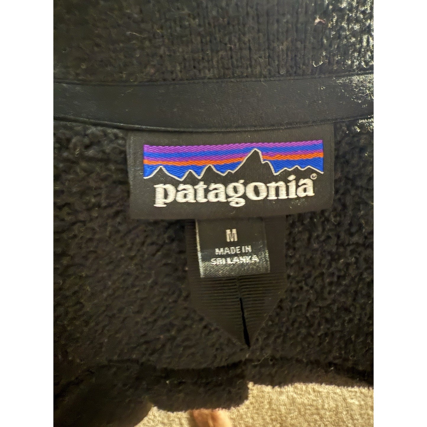 Patagonia Better Sweater Peacoat Fleece Jacket Coat Button Up Women’s M Black