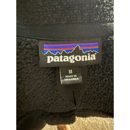 Patagonia Better Sweater Peacoat Fleece Jacket Coat Button Up Women’s M Black