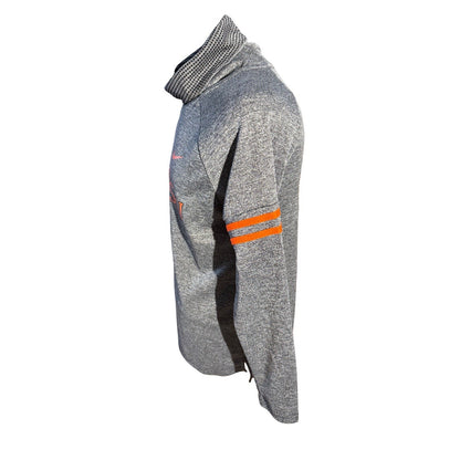Nike Women’s OSU Oklahoma State Cowboys Therma-Fit Funnel Neck Pullover M Gray