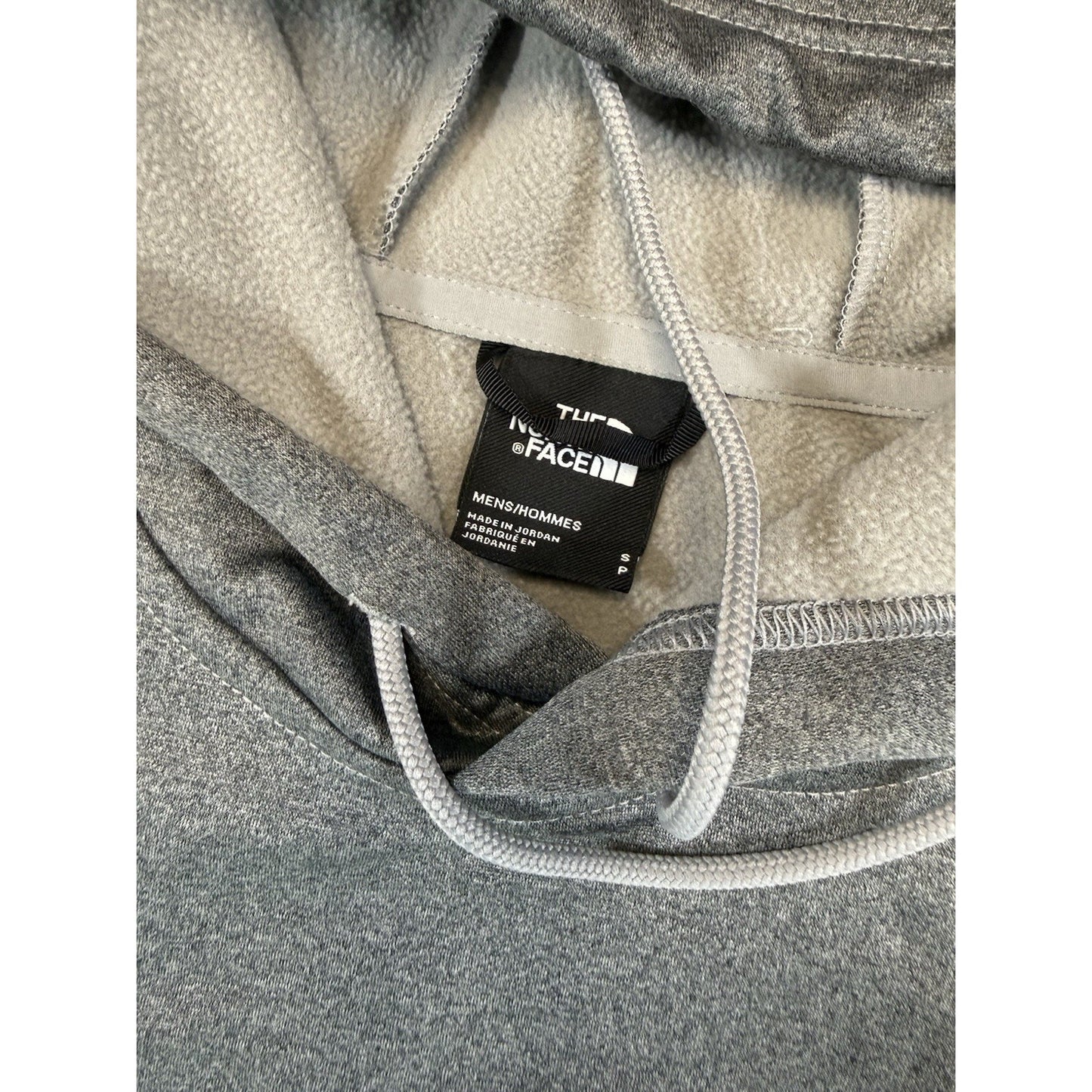 The North Face Men’s Pullover Hoodie Small Gray Fleece Lined Logo FA23