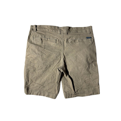 Columbia Men’s Shorts 36W Khaki Regular Fit Cotton Stretch Outdoor Hiking Casual