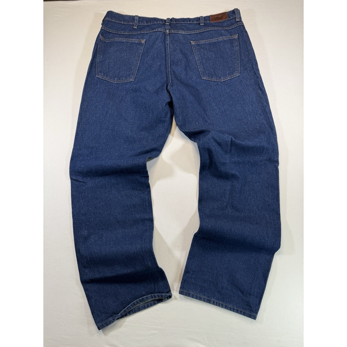 Vintage L.L. Beans Jeans Men’s 40x32 Standard Fit Dark Blue Wash 100% Cotton