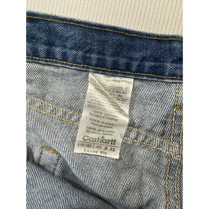 Carhartt Comfort Fit Men’s Jeans 40x32 Blue Denim Workwear Pants