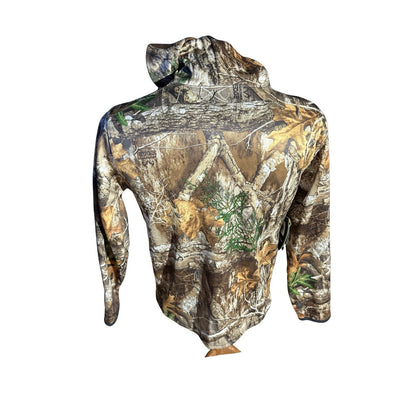 Realtree EDGE Youth Tech Hoodie XL 14-16 Built-In Face Cover Camo NWT