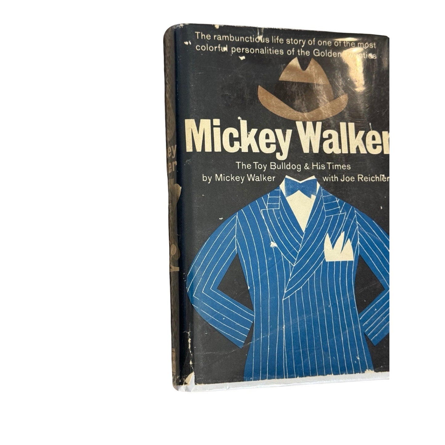 Mickey Walker The Toy Bulldog & His Times 1st Edition 1961 Boxing Biography HC