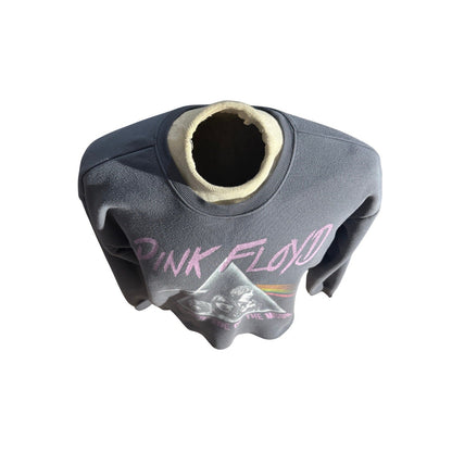 Grayson Thread Pink Floyd Sweatshirt Dark Side Of The Moon Women's Cropped Sz M