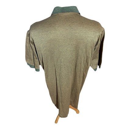 Vintage Bobby Jones Filoscozia Cotton Golf Polo Men’s Medium Green Rare