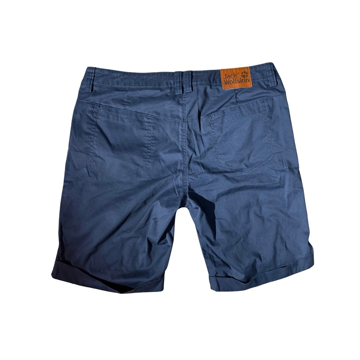 Jack Wolfskin Women’s Shorts 40 M 30 Blue Function 65 Outdoor Casual