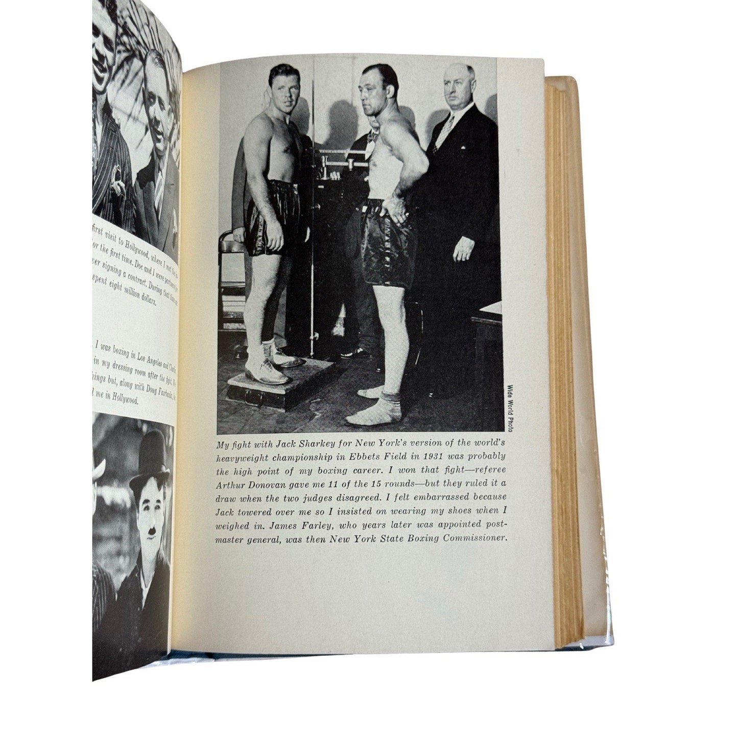 Mickey Walker The Toy Bulldog & His Times 1st Edition 1961 Boxing Biography HC