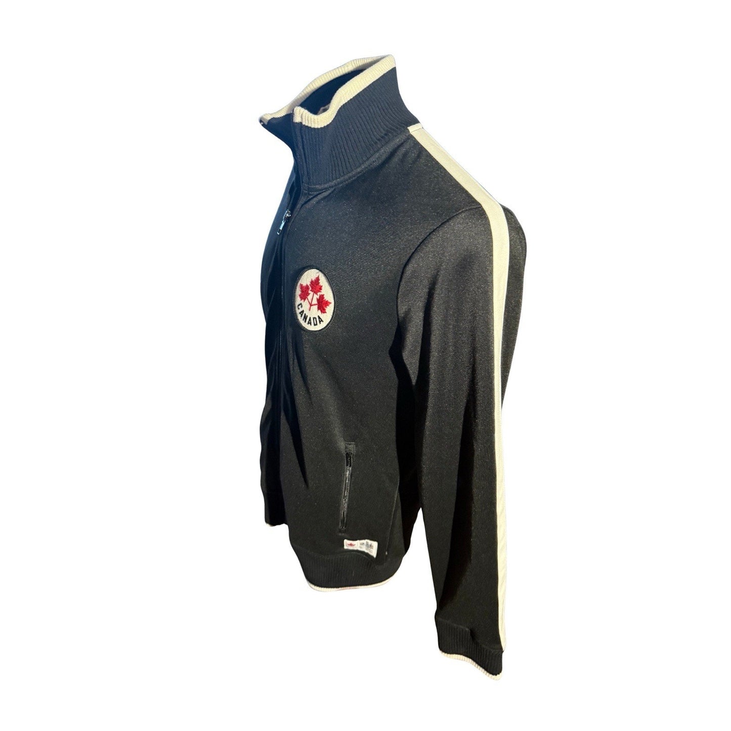 Hudson’s Bay Team Canada Olympic Jacket Men’s Small S Black Full Zip Track 12