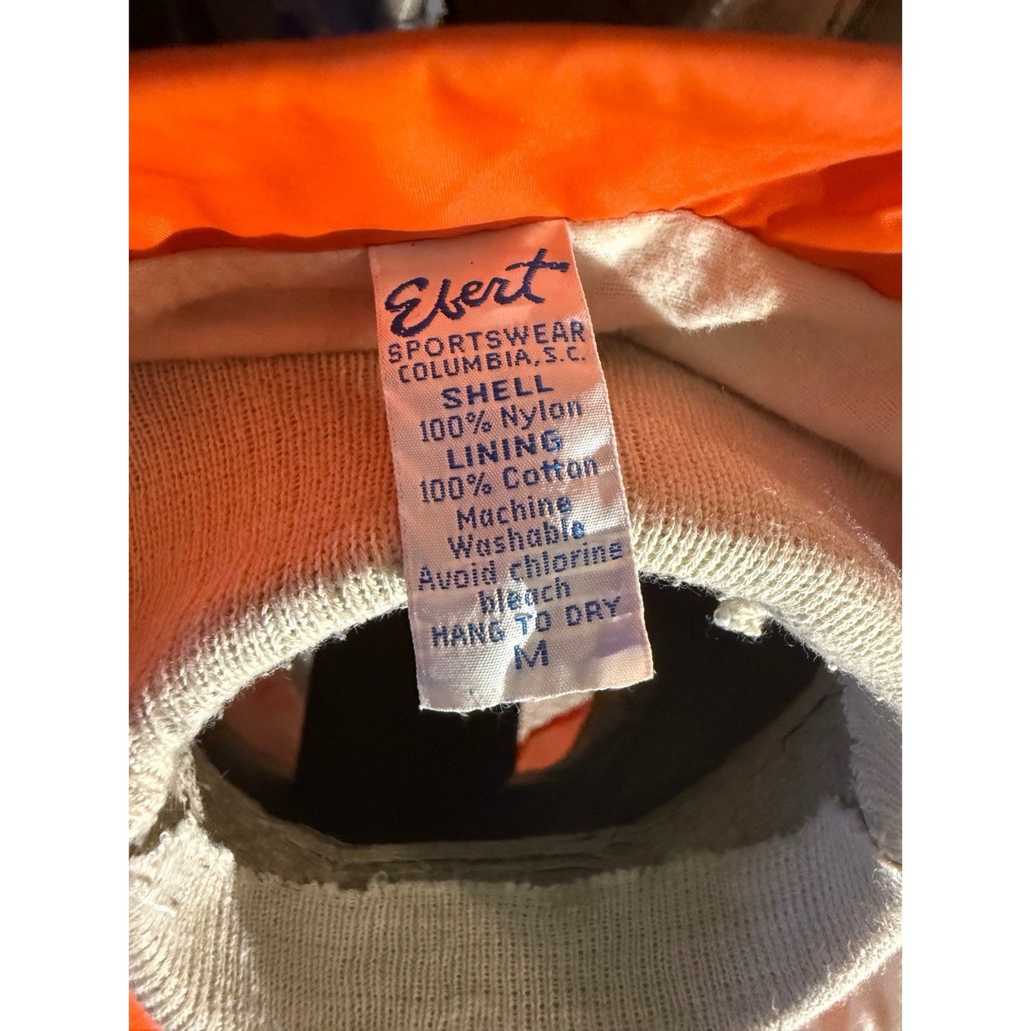 Vintage 70s Sambo’s Restaurant Orange Nylon Coach Jacket Ebert Sportswear USA