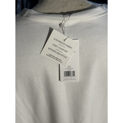 Mary Square Fa La La Jules Sweatshirt Women’s XL White Holiday Pullover NWT