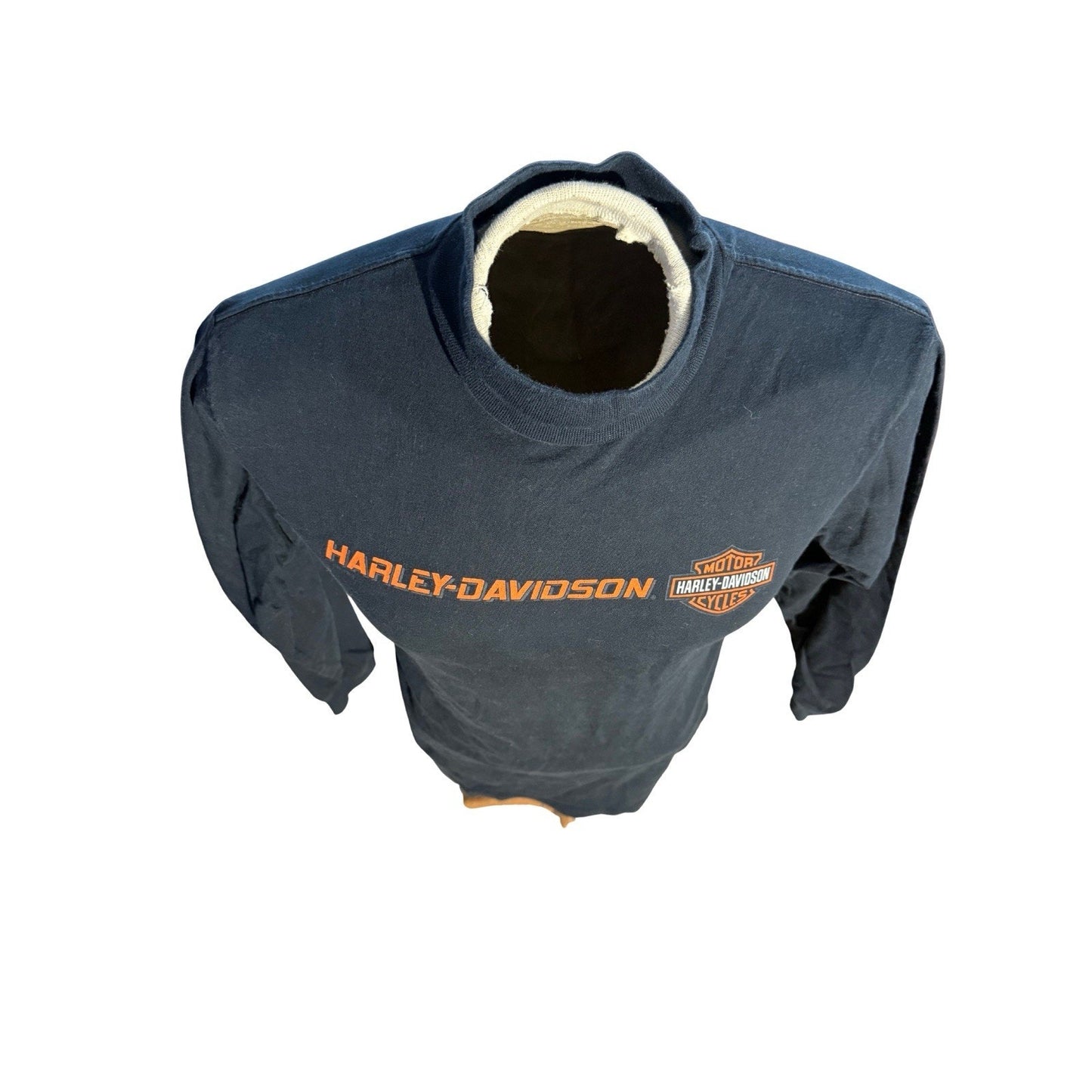 Vintage Harley-Davidson Forman Stillwater OK Black Mock Neck Shirt Women’s Small