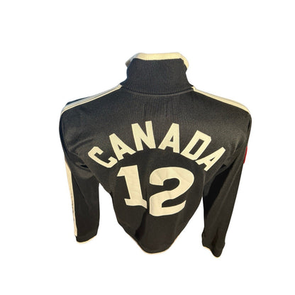 Hudson’s Bay Team Canada Olympic Jacket Men’s Small S Black Full Zip Track 12