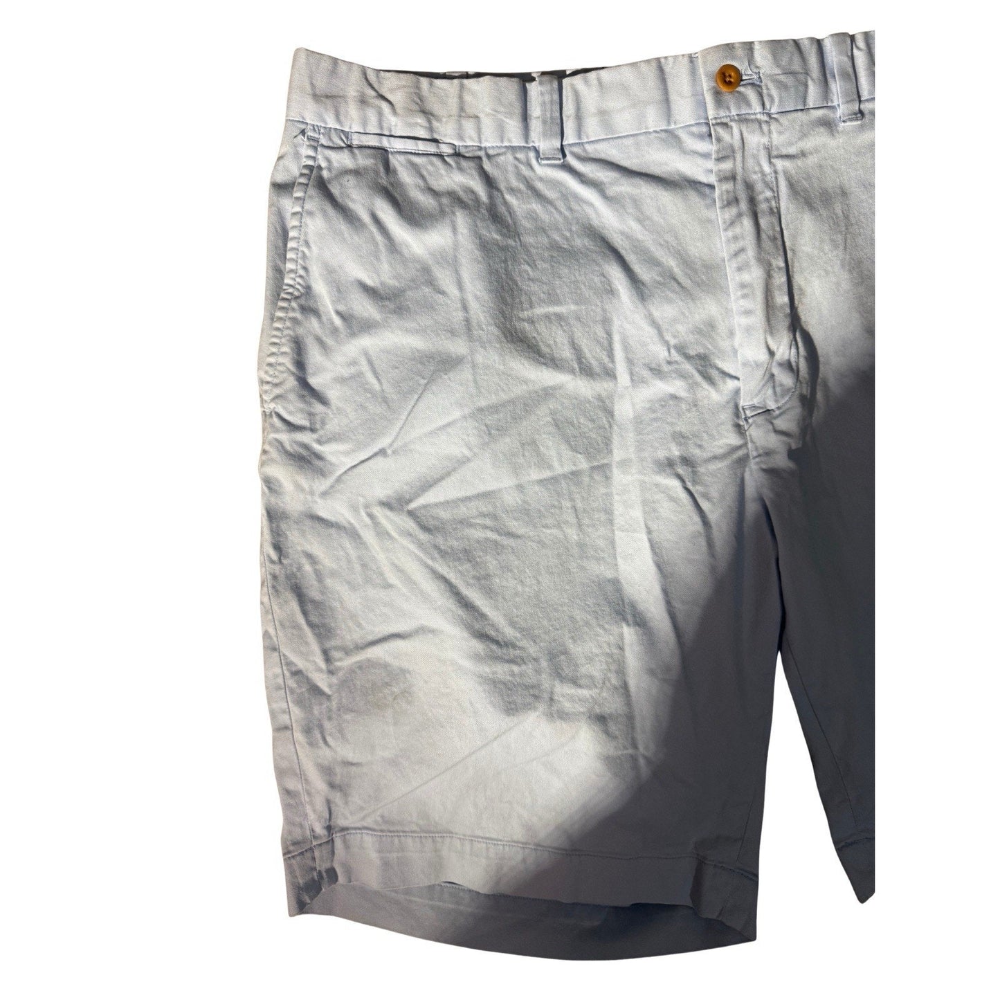 Polo Golf Ralph Lauren Men’s Shorts 38 Blue Flat Front Stretch Cotton