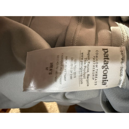 Patagonia Capilene 3 Midweight Base Layer Shirt Men M Gray Long Sleeve Polartec