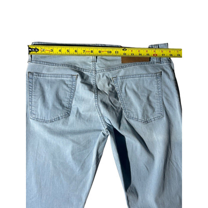 Agave Denim Rocker Jeans Cliffs Light Wash Slim Straight 34x32 USA