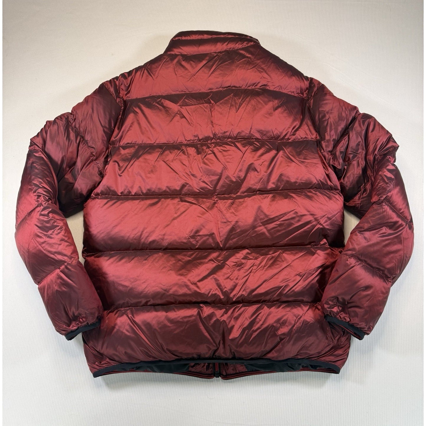 Ferrari Scuderia Real Down Puffer Jacket Red NWT Men’s Full Zip Medium