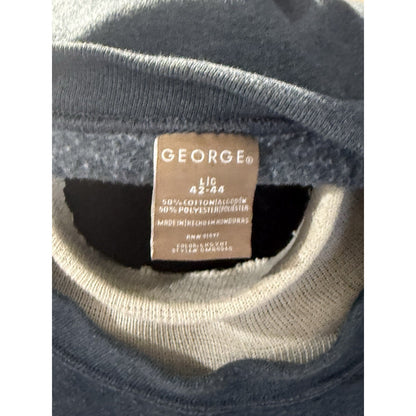 Vintage Swamp Lager Beer Sweatshirt George L 42-44 Gray Trucker Graphic Pullover