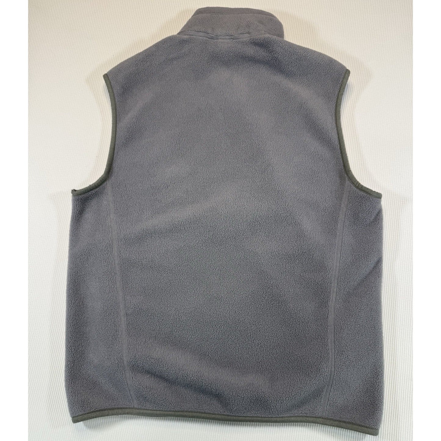 Patagonia Synchilla Fleece Vest Gray Men’s Medium Full Zip IMAP Logo