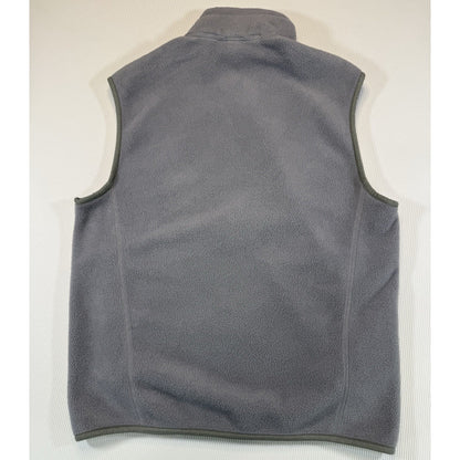 Patagonia Synchilla Fleece Vest Gray Men’s Medium Full Zip IMAP Logo