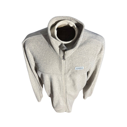 Magellan Outdoors XL Beige Full Zip Fleece Jacket Classic Fit Recycled Poly