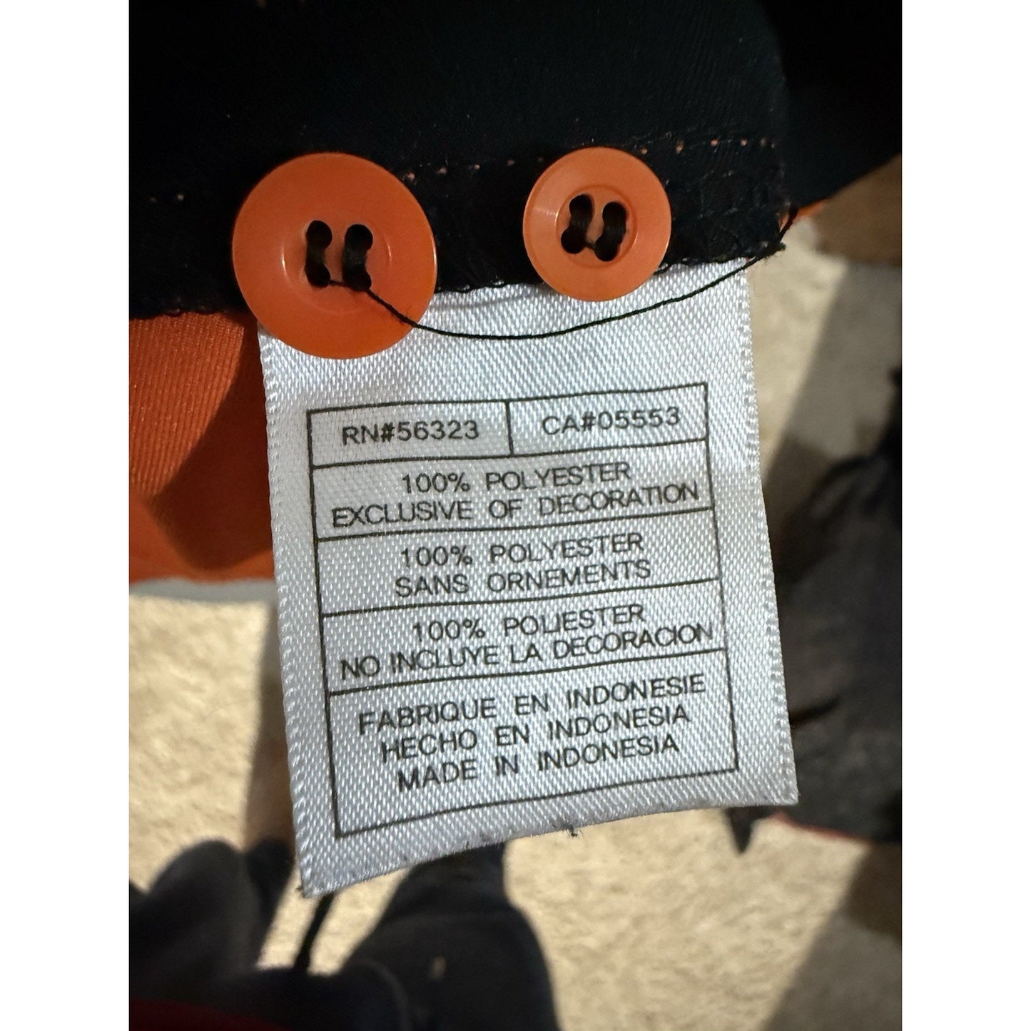 Nike Team Oklahoma State Cowboys Polo Shirt Men’s Medium Orange Dri-FIT