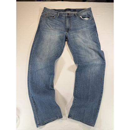 Lucky Brand 363 Straight Jeans 38x32 Light Wash Denim
