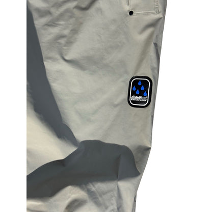 Eddie Bauer Men’s Waterproof Rain Pants Gray Size Large Outdoor WeatherEdge