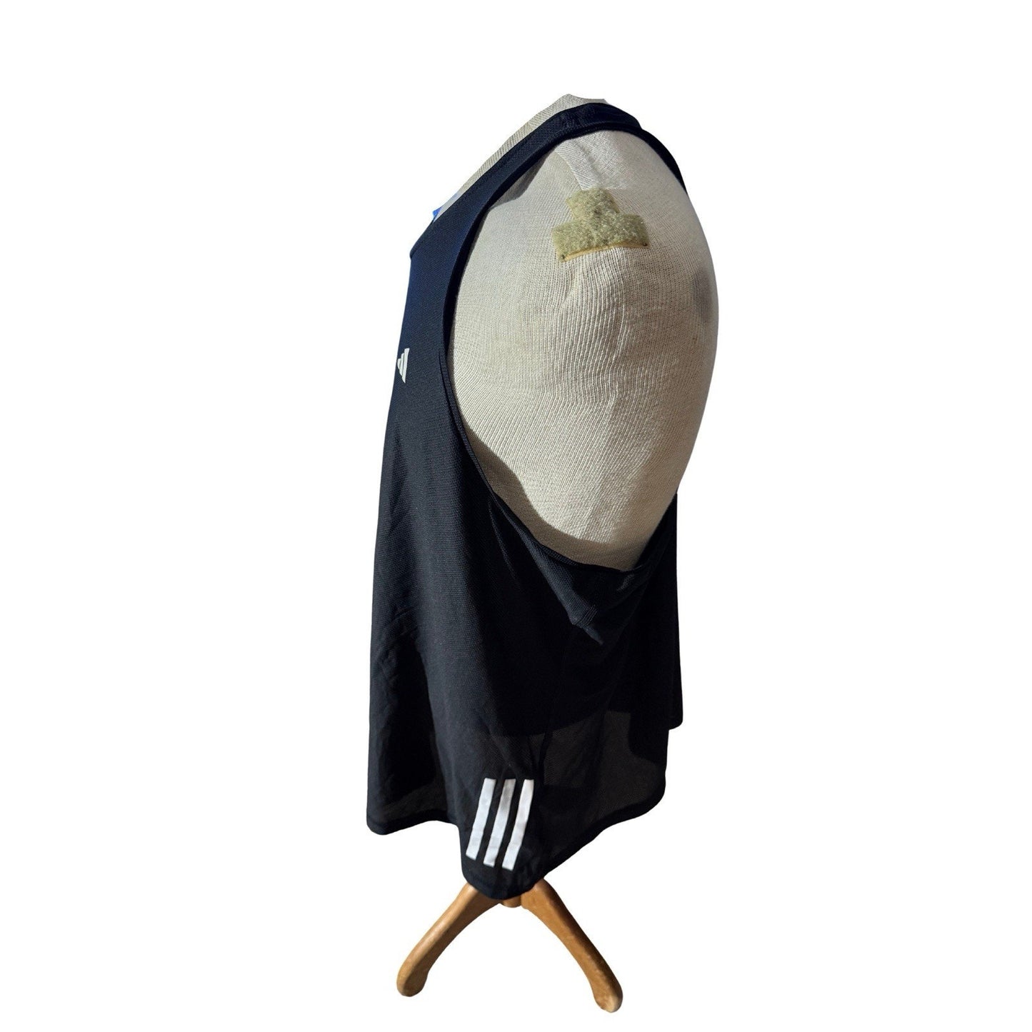 Adidas Running Tank Top Men’s 3XL Black Sleeveless Training Singlet