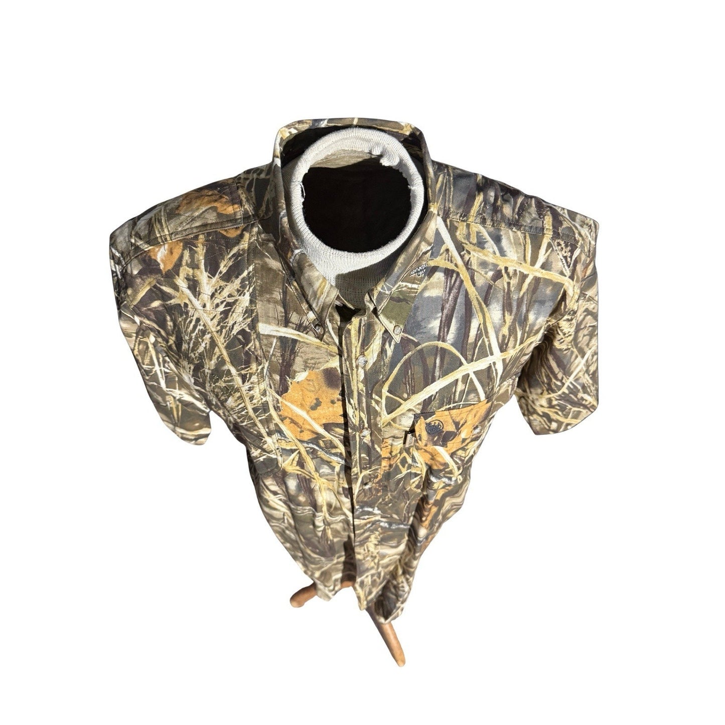 Beretta Advantage Max-4 HD Camo Button Up Shirt Men’s Large Hunting Outdoors